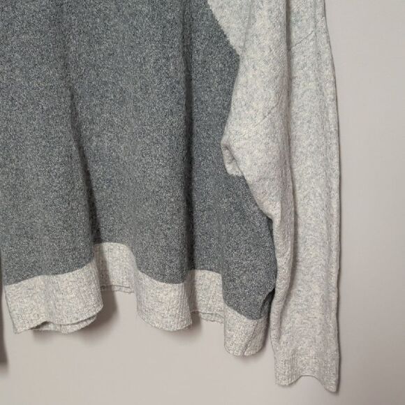 J. Crew Women's Black, Gray, and Cream Sweater - Picture 3 of 7